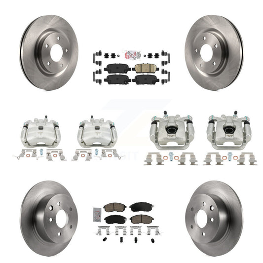 [Avant et Arrière] Disque et plaquette de frein pour Nissan Sentra Turbocharged KC8-102649N