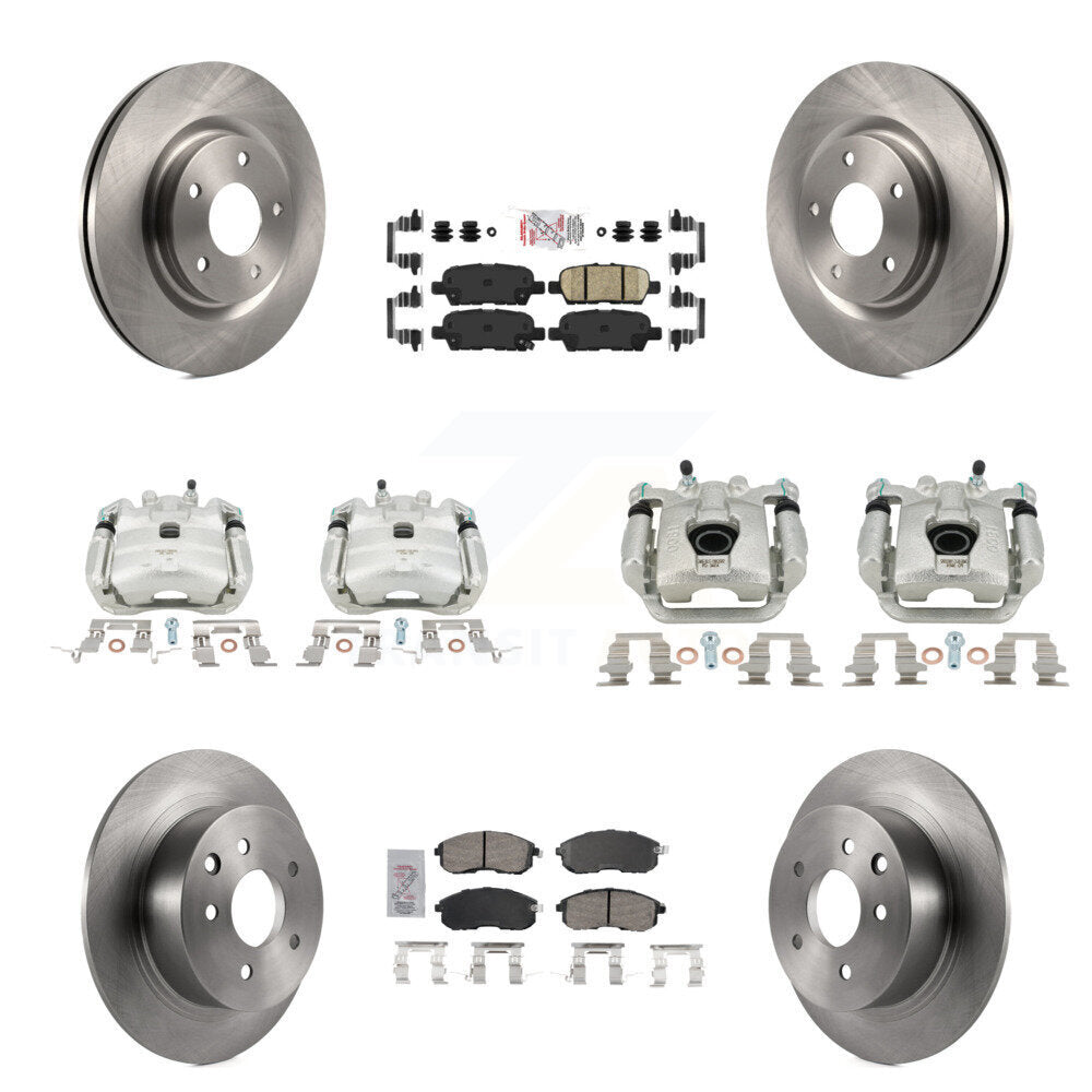[Avant et Arrière] Disque et plaquette de frein pour Nissan Sentra Turbocharged KC8-102650N