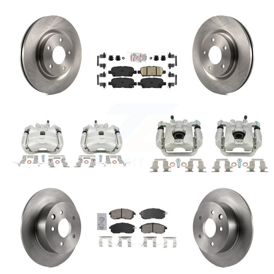 [Avant et Arrière] Disque et plaquette de frein pour Nissan Sentra Turbocharged KC8-102650N