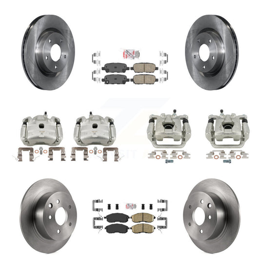 [Avant et Arrière] Disque et plaquette de frein pour 2007-2009 Nissan Altima KC8-102654N