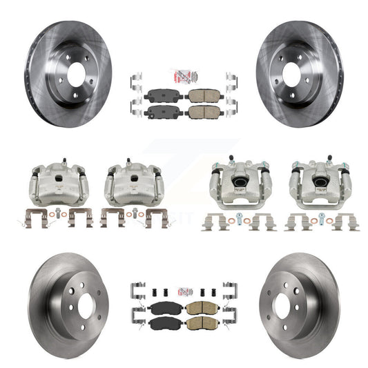 [Avant et Arrière] Disque et plaquette de frein pour Nissan Sentra SE-R with 2.5L KC8-102658N
