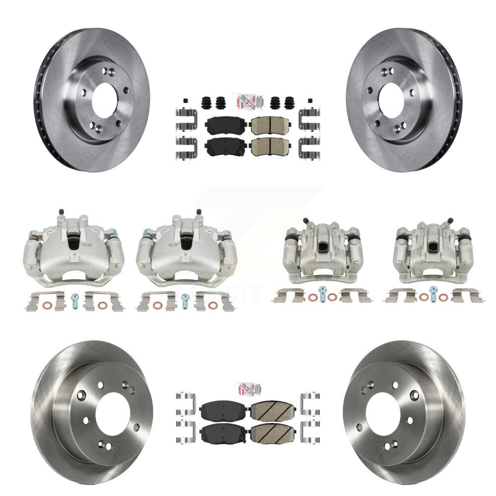 [Avant et Arrière] Disque et plaquette de frein pour Kia Forte Koup Forte5 2.0L KC8-102685N
