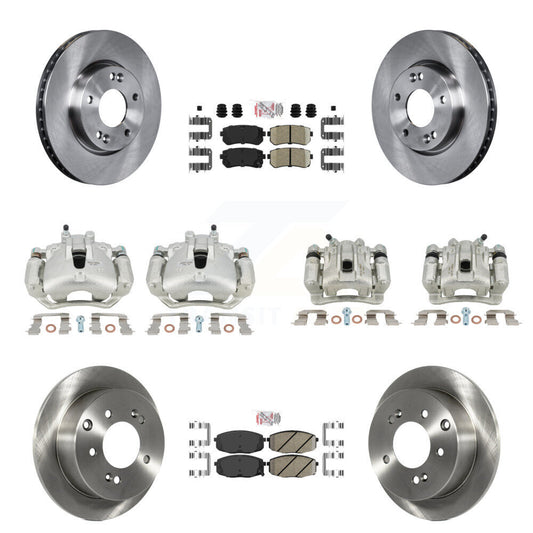 [Avant et Arrière] Disque et plaquette de frein pour Kia Forte Koup Forte5 2.0L KC8-102685N
