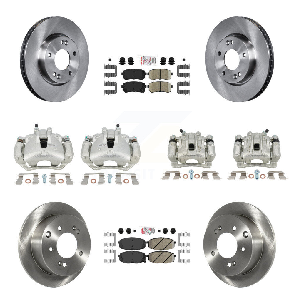 [Avant et Arrière] Disque et plaquette de frein pour Kia Forte Koup Forte5 2.0L KC8-102686N