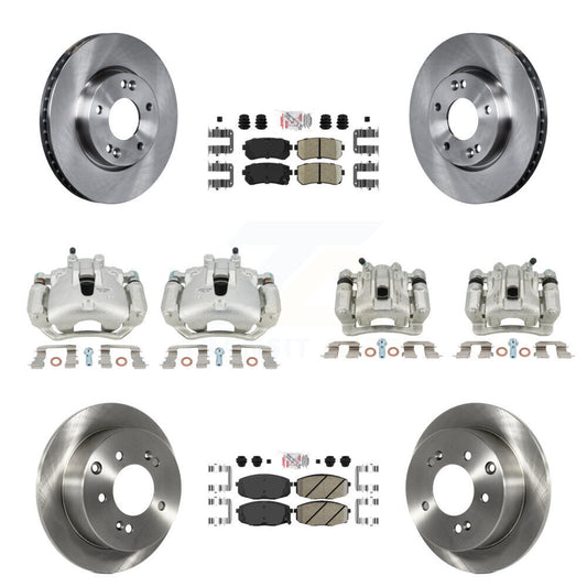 [Avant et Arrière] Disque et plaquette de frein pour Kia Forte Koup Forte5 2.0L KC8-102686N