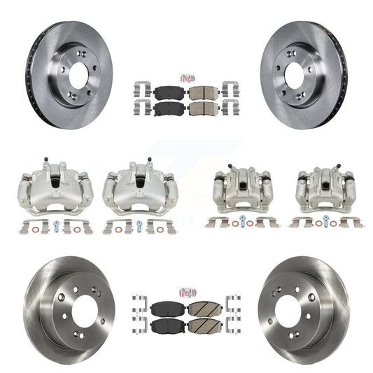 [Avant et Arrière] Disque et plaquette de frein pour Kia Forte Koup Forte5 2.0L KC8-102687N