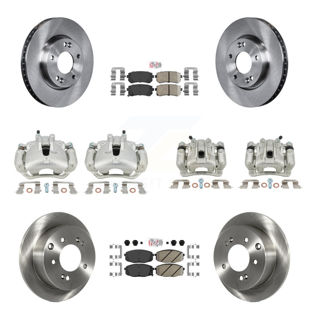 [Avant et Arrière] Disque et plaquette de frein pour Kia Forte Koup Forte5 2.0L KC8-102688N