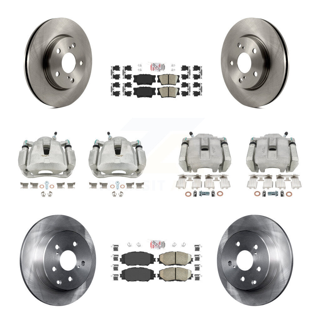 [Avant et Arrière] Disque et plaquette de frein pour Toyota RAV4 LE KC8-102738N