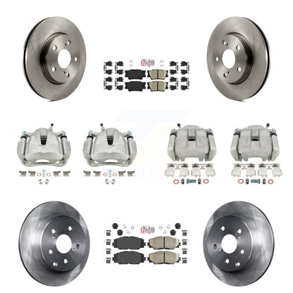 [Avant et Arrière] Disque et plaquette de frein pour 2014-2015 Toyota RAV4 LE KC8-102749N