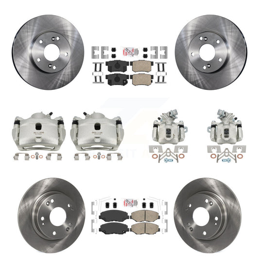 [Avant et Arrière] Disque et plaquette de frein pour 2014-2015 Acura ILX 2.0L KC8-102858N