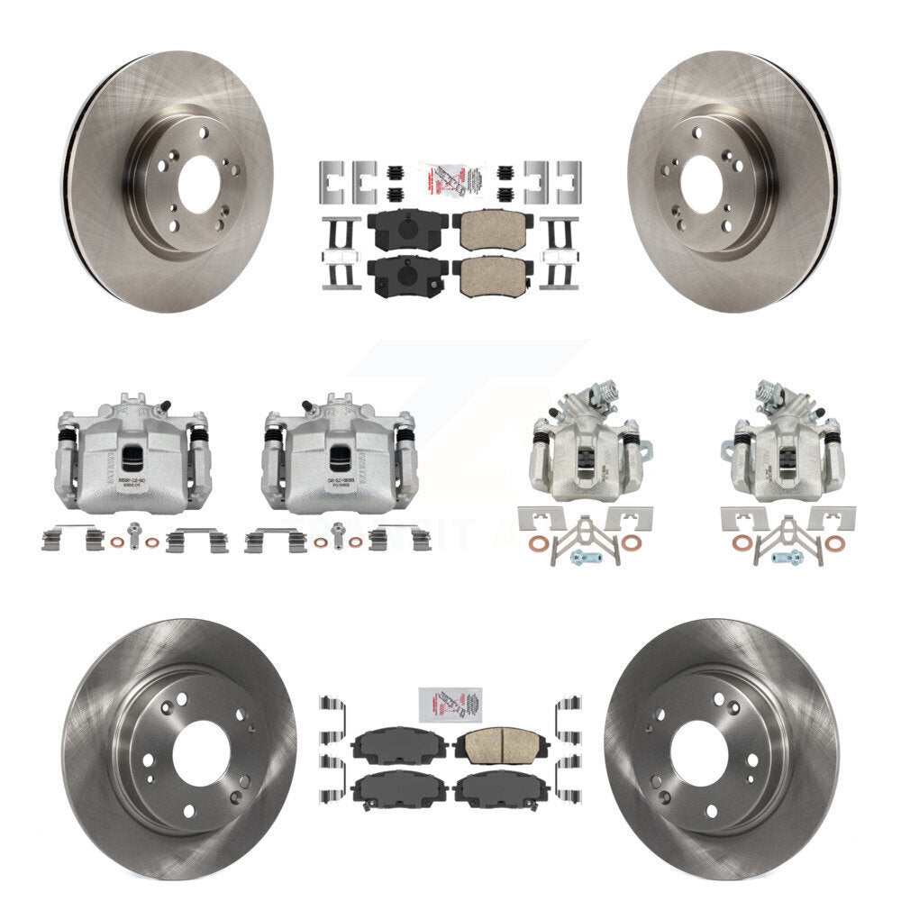 [Avant et Arrière] Disque et plaquette de frein pour 06-08 Honda Civic Si with 2.0L KC8-102869N