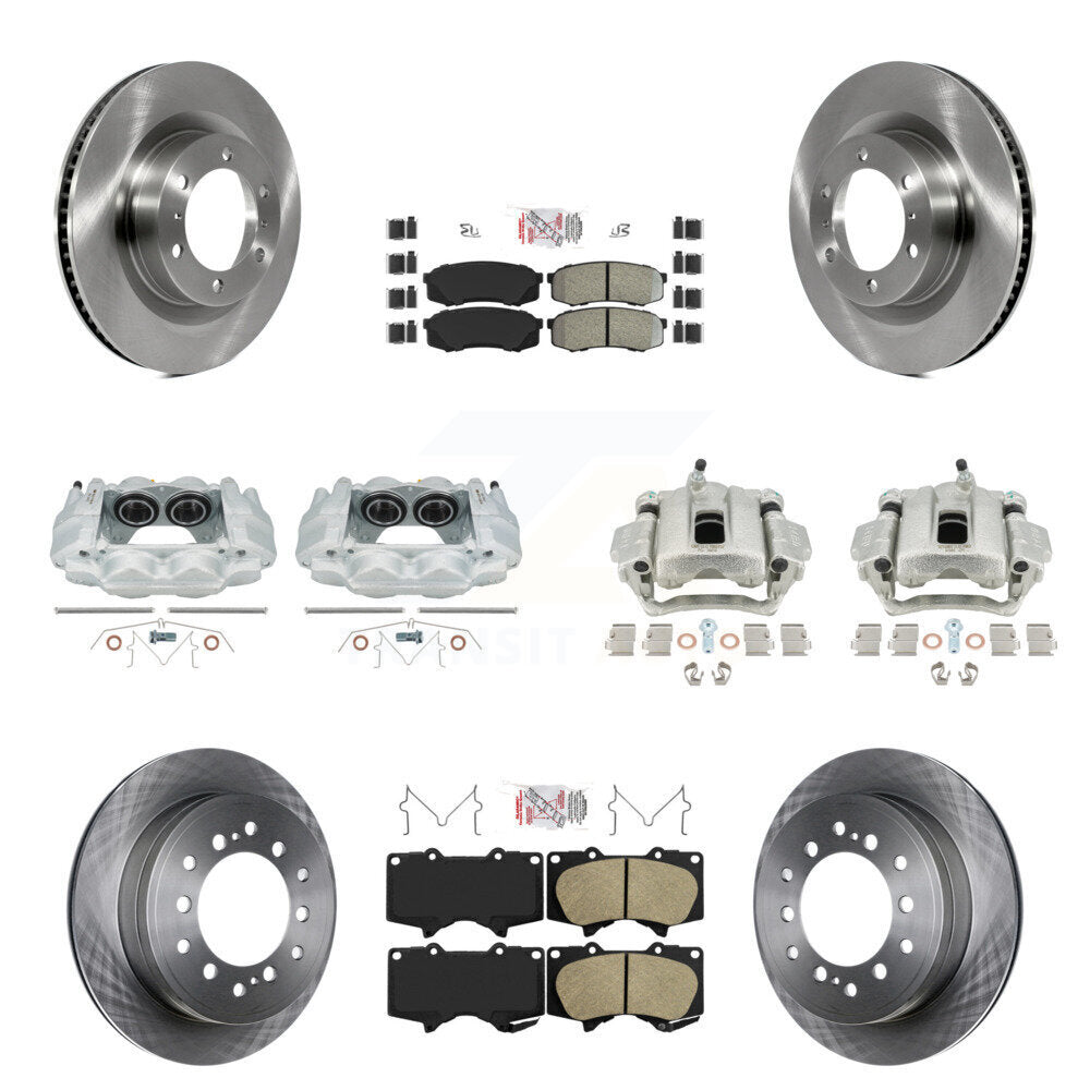[Avant et Arrière] Disque et plaquette de frein pour Toyota 4Runner Lexus GX460 KC8-102882N
