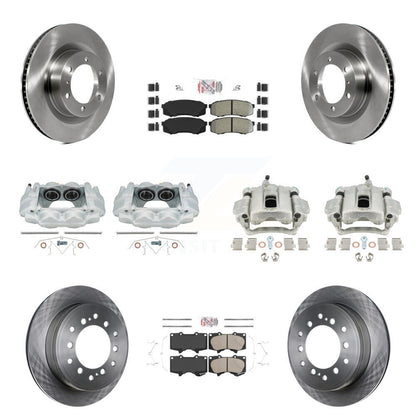 [Avant et Arrière] Disque et plaquette de frein pour Toyota 4Runner Lexus GX460 KC8-102883N