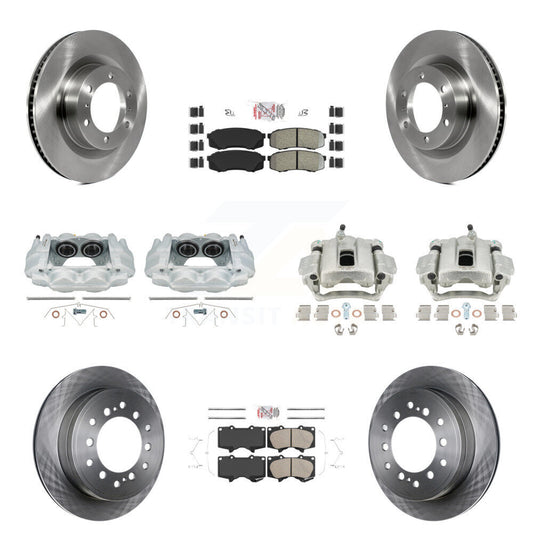 [Avant et Arrière] Disque et plaquette de frein pour Toyota 4Runner Lexus GX460 KC8-102883N