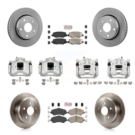 [Avant et Arrière] Disque et plaquette de frein pour Jeep Wrangler KC8-102892N