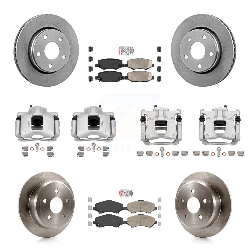 [Avant et Arrière] Disque et plaquette de frein pour Jeep Wrangler KC8-102893N