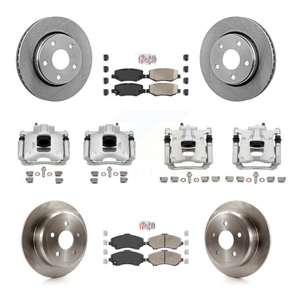[Avant et Arrière] Disque et plaquette de frein pour Jeep Wrangler KC8-102893N