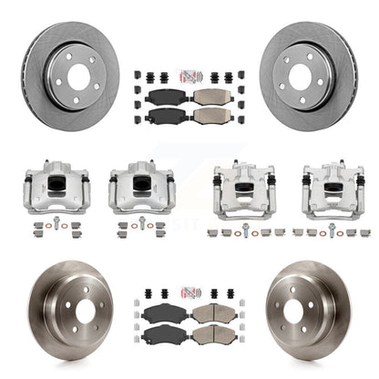 [Avant et Arrière] Disque et plaquette de frein pour Jeep Wrangler KC8-102894N