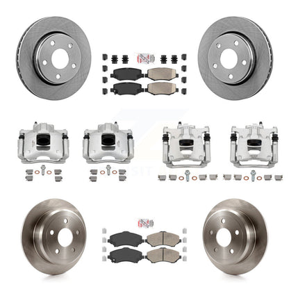 [Avant et Arrière] Disque et plaquette de frein pour Jeep Wrangler KC8-102895N