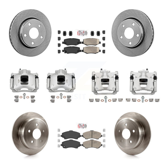 [Avant et Arrière] Disque et plaquette de frein pour Jeep Wrangler KC8-102895N