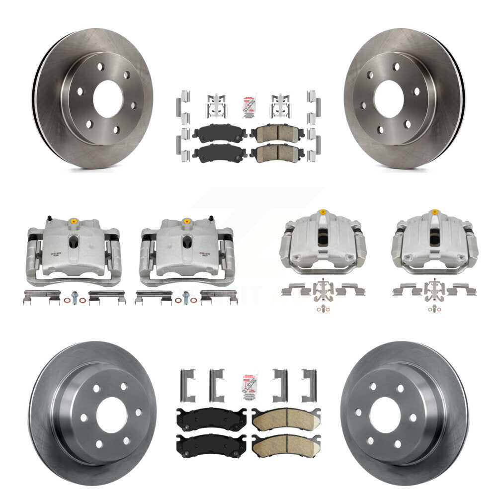 [Avant et Arrière] Disque et plaquette de frein pour Chevrolet GMC Silverado 1500 KC8-102984N