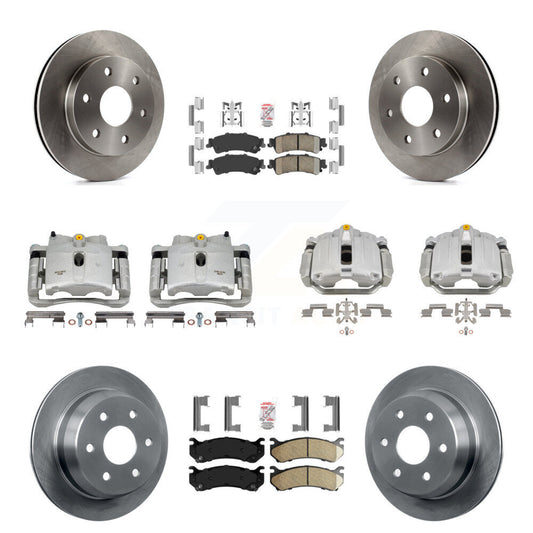 [Avant et Arrière] Disque et plaquette de frein pour Chevrolet GMC Silverado 1500 KC8-102984N