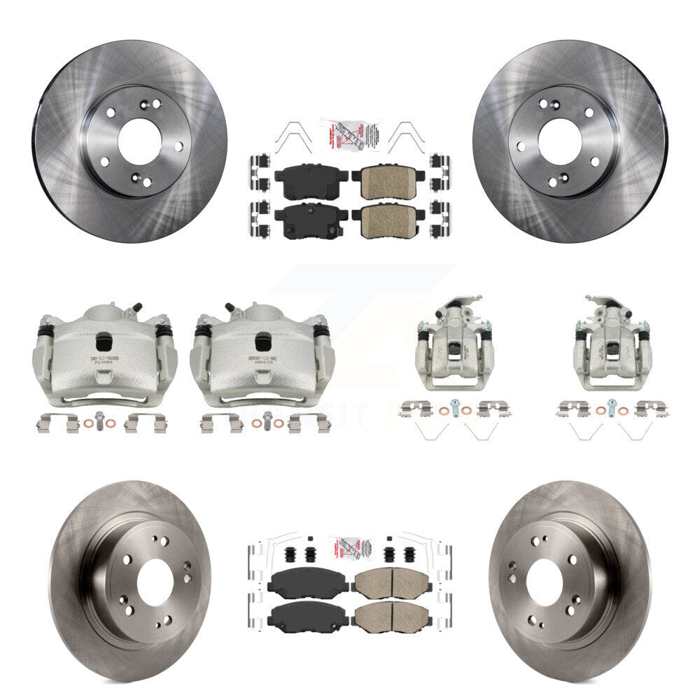 [Avant et Arrière] Disque et plaquette de frein pour Honda Accord LX with 2.4L KC8-103046N