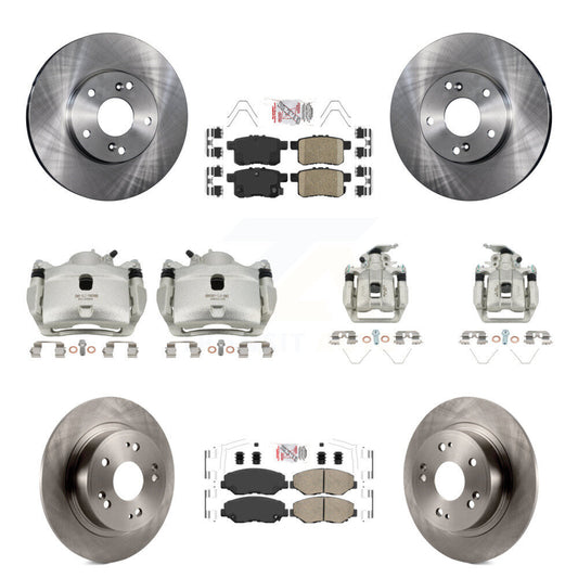 [Avant et Arrière] Disque et plaquette de frein pour Honda Accord LX with 2.4L KC8-103046N