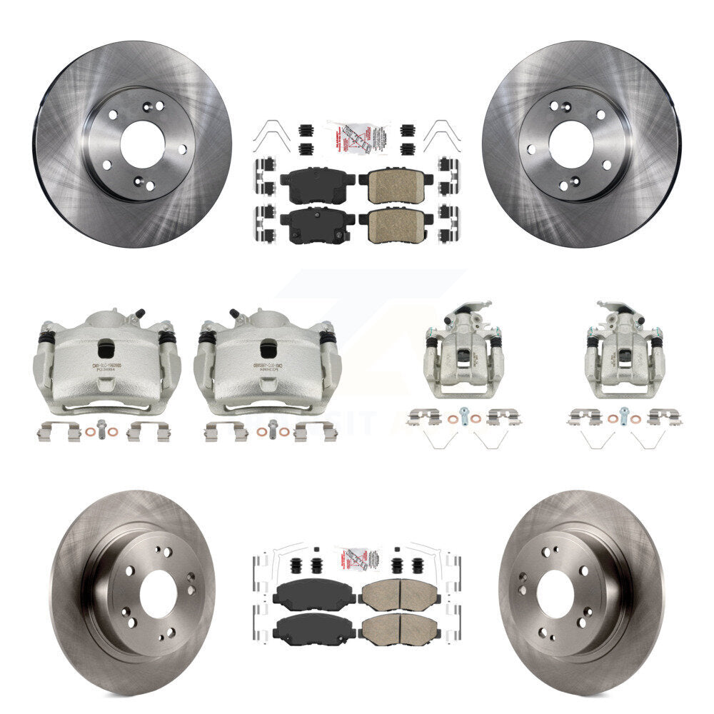 [Avant et Arrière] Disque et plaquette de frein pour Honda Accord LX with 2.4L KC8-103048N