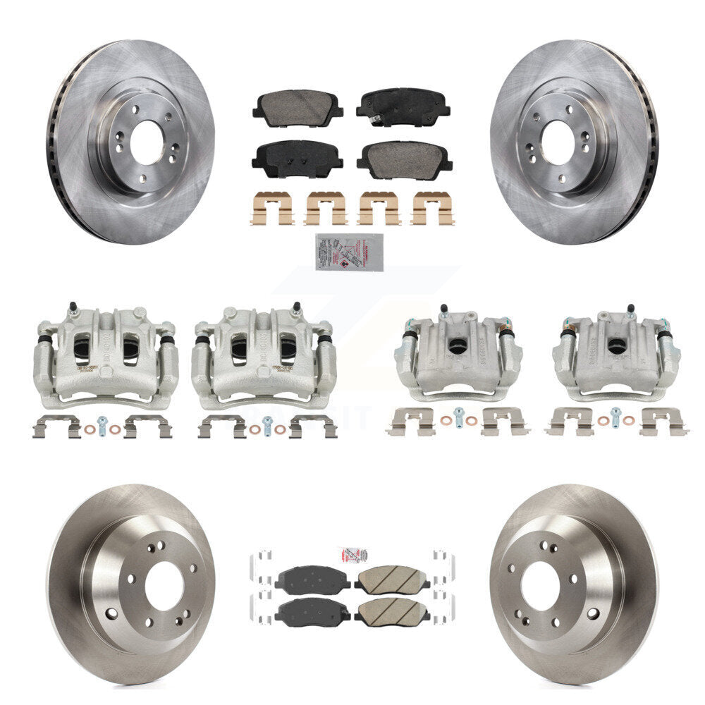 [Avant et Arrière] Disque et plaquette de frein pour Hyundai Santa Fe XL 3.3L KC8-103112N
