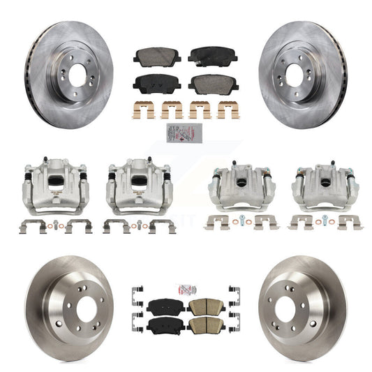 [Avant et Arrière] Disque et plaquette de frein pour Hyundai Santa Fe Sport KC8-103123N