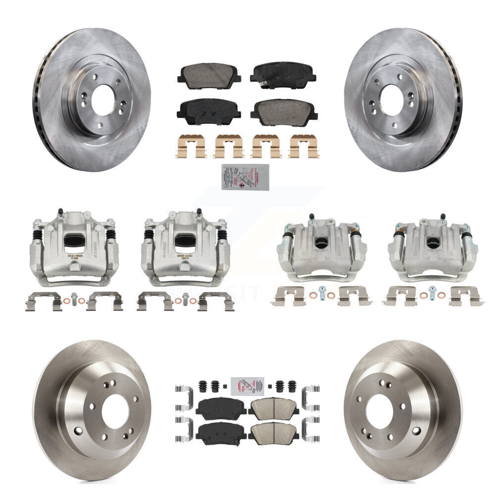 [Avant et Arrière] Disque et plaquette de frein pour Hyundai Santa Fe Sport KC8-103124N