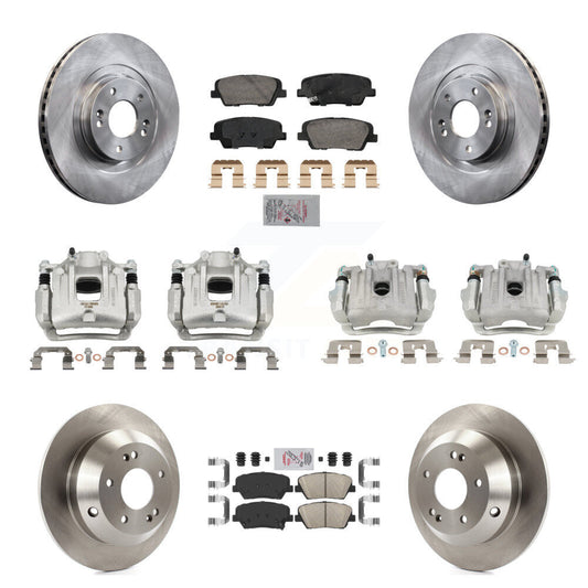 [Avant et Arrière] Disque et plaquette de frein pour Hyundai Santa Fe Sport KC8-103124N