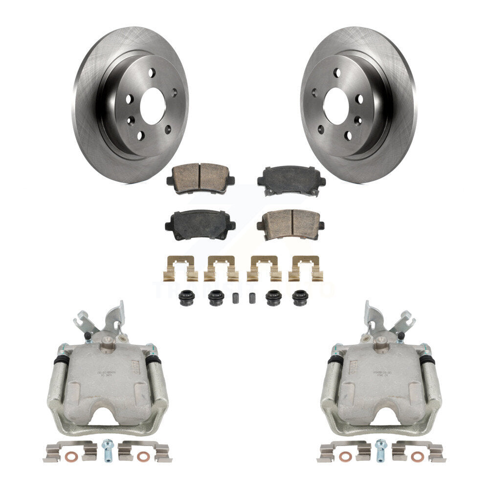 [Arrière] Disque et plaquette de frein pour 2011-2016 Buick Regal 2.0L With Solid KC8-103279N