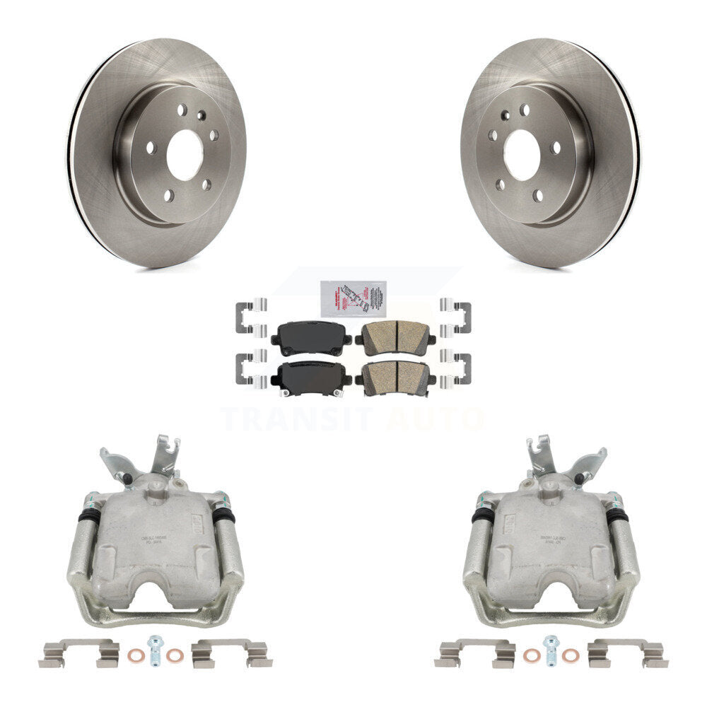 [Arrière] Disque et plaquette de frein pour Chevrolet Malibu With 17" Factory Wheels KC8-103282N