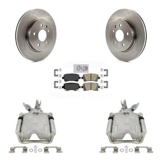 [Arrière] Disque et plaquette de frein pour Chevrolet Malibu With 17" Factory Wheels KC8-103282N