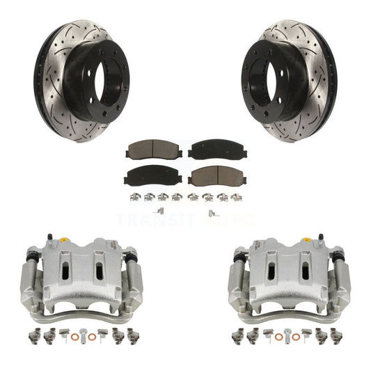[Avant] Disque et plaquette de frein pour Ford F-350 Super Duty F-250 4WD KCD-100030C