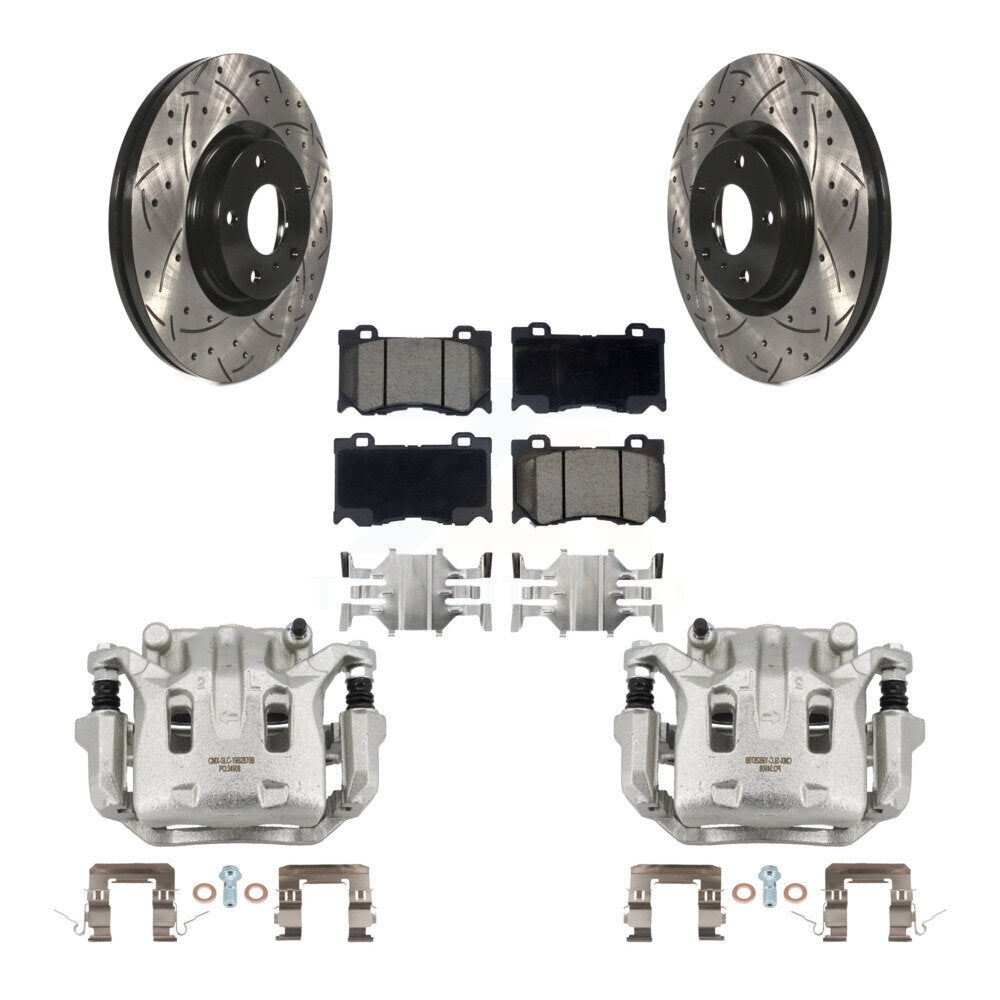 [Avant] Disque et plaquette de frein pour INFINITI G37 With Brembo Brakes KCD-100053C