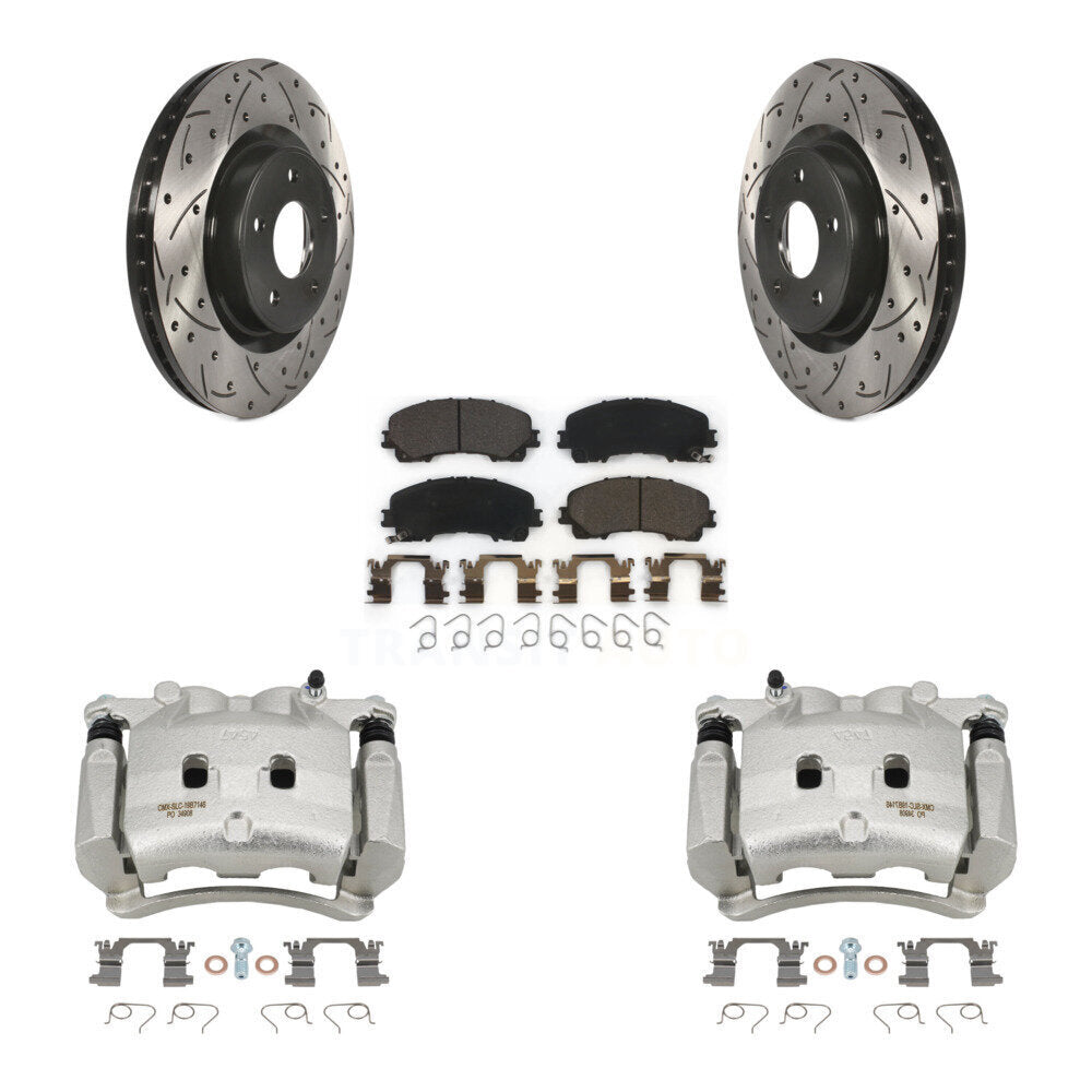[Avant] Disque et plaquette de frein pour INFINITI Q50 QX50 Q60 KCD-100075T
