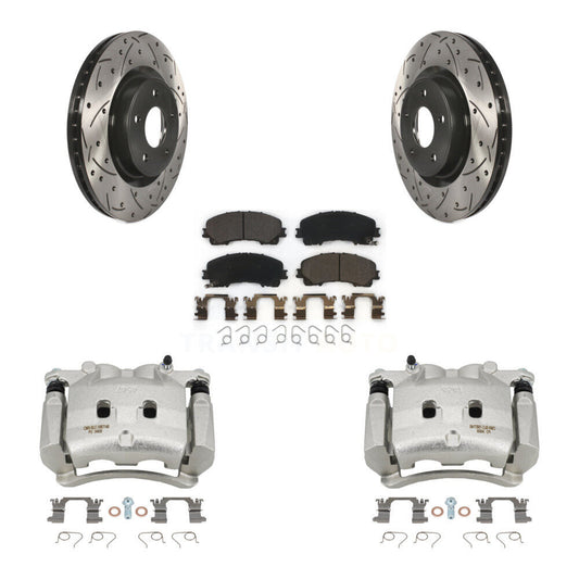 [Avant] Disque et plaquette de frein pour INFINITI Q50 QX50 Q60 KCD-100075T