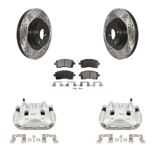 [Avant] Disque et plaquette de frein pour 03 Subaru Impreza WRX To 06 02 KCD-100080T