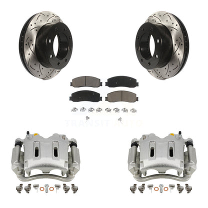 [Avant] Disque et plaquette de frein pour Ford F-250 Super Duty F-350 4WD KCD-100088C