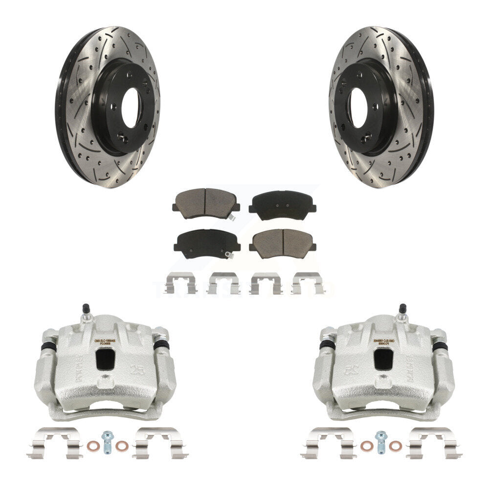 [Avant] Disque et plaquette de frein pour 2011-2012 Hyundai Elantra 1.8L KCD-100091C