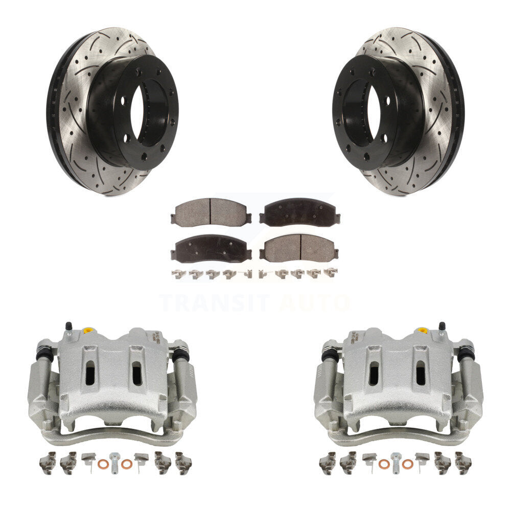 [Avant] Disque et plaquette de frein pour Ford F-250 Super Duty F-350 4WD KCD-100091T