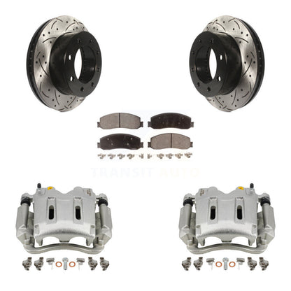 [Avant] Disque et plaquette de frein pour Ford F-250 Super Duty F-350 4WD KCD-100091T