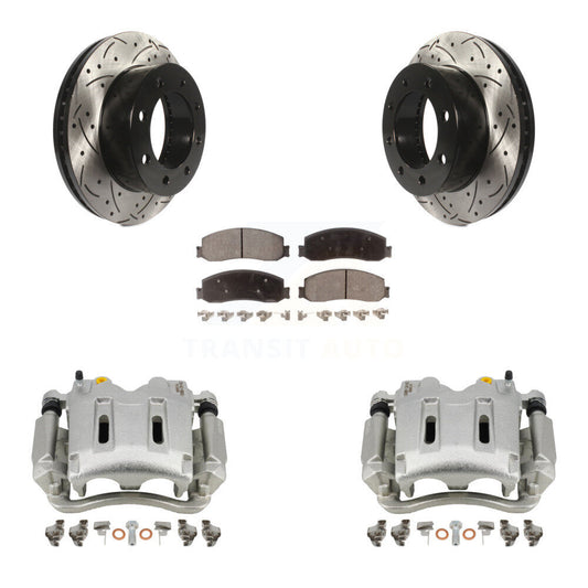 [Avant] Disque et plaquette de frein pour Ford F-250 Super Duty F-350 4WD KCD-100091T