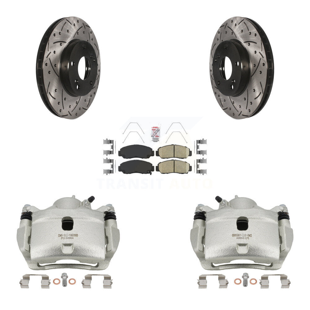 [Avant] Disque et plaquette de frein pour 2007 Honda Accord 2.4L KCD-100100N