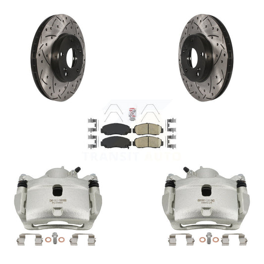 [Avant] Disque et plaquette de frein pour 2007 Honda Accord 2.4L KCD-100100N