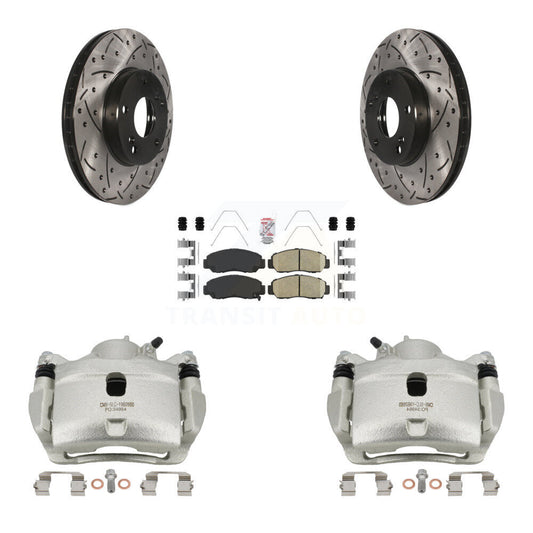 [Avant] Disque et plaquette de frein pour 2007 Honda Accord 2.4L KCD-100101N