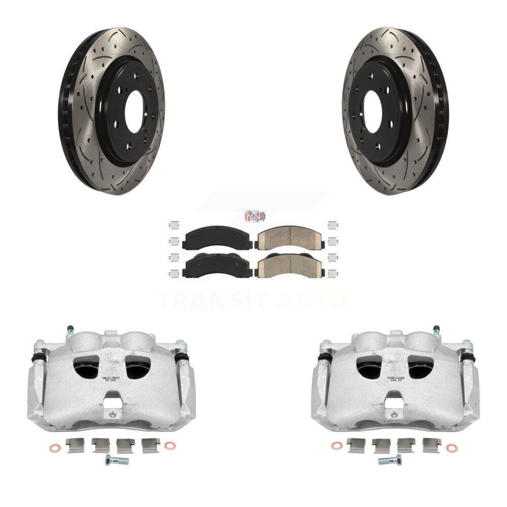[Avant] Disque et plaquette de frein pour Ford F-150 With 7 Lug Wheels KCD-100177N